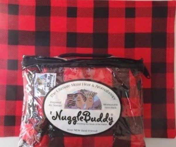'NUGGLEBUDDY New! Microwavable Moist Heat & Aromatherapy Organic Rice ...