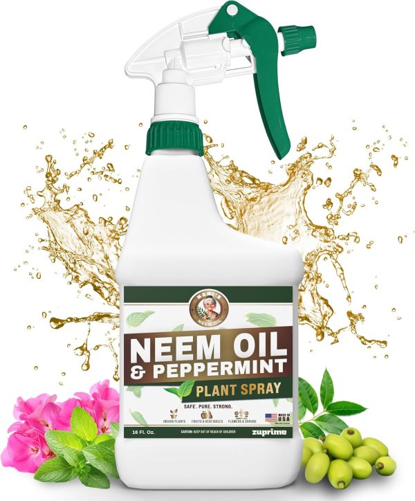Nani’s Neem and Peppermint Oil Spray 16 Fl.oz. (Made in USA) – 100% Co...