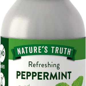 Nature's Truth Peppermint Essential Oil Spray | 2.4 Fluid Ounces | for...