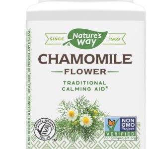 Nature's Way Chamomile Flower - 700 mg per 2-Capsule Serving- Traditio...