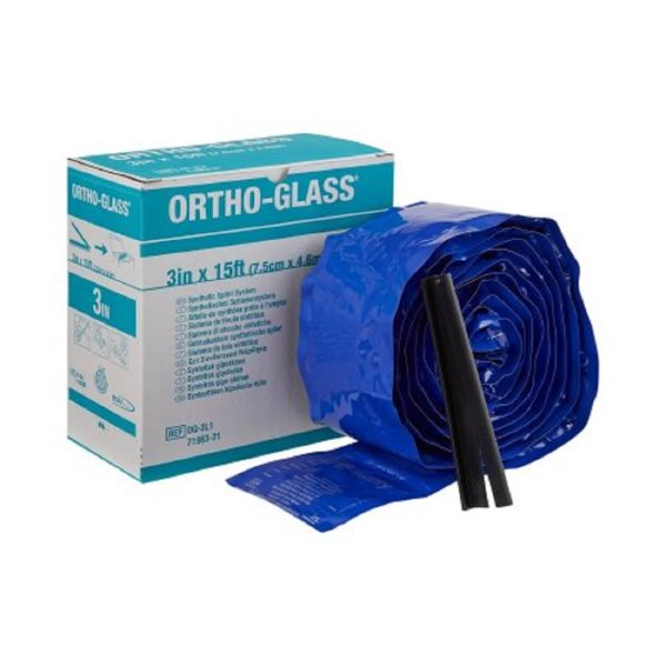 Ortho-Glass Splint Roll 3 Inch X 15 Foot Fiberglass White, OG-3L2 - Ca...