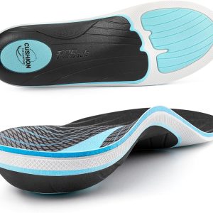PCSsole Plantar Fasciitis Insoles Men Women- 220+lbs Heavy Duty High A...