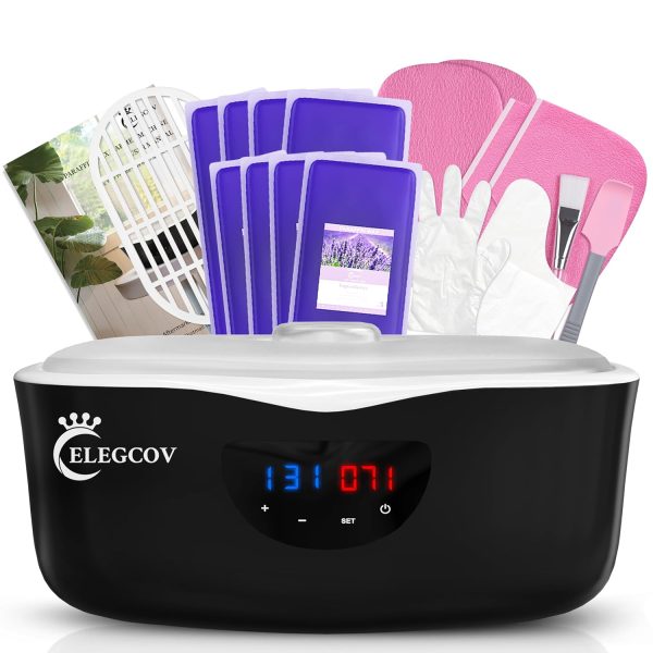 Paraffin Wax Machine for Hand and Feet - ELEGCOV Paraffin Wax Warmer w...