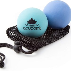 Physical Massage Therapy Ball Set - Ideal for Yoga, Deep Tissue Massag...