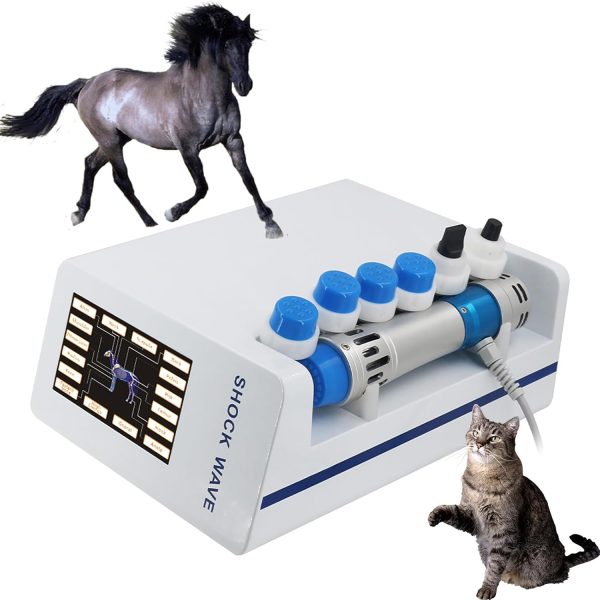 Physiotherapy Shock Wave Machine for Animals, Tendon Strain and Knee P...