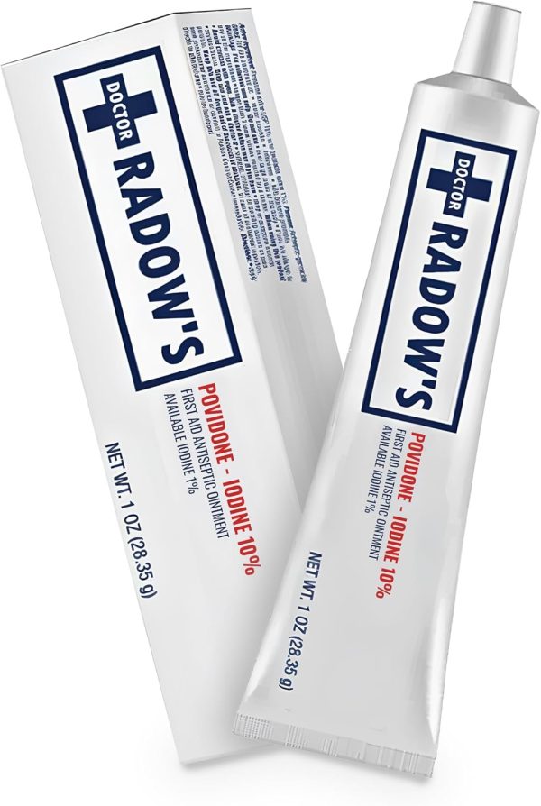 Povidone Iodine Antiseptic Ointment -10% Povidone Iodine, No Antibioti...