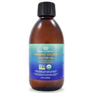 QUEEN OF THE THRONES Organic Golden Castor Oil | 100% Pure for Hair, S...