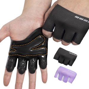 RIGWARL Weight Lifting Workout Gloves Men Women, Breathable Barehand G...