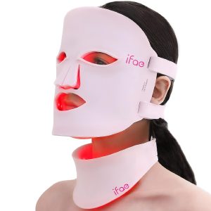 Red Light Therapy Mask for Face and Neck, 7 Colors Led Face Mask Light...