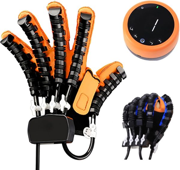 Rehabilitation Robotic Gloves, Upgrade Mirror and Therapy Modes, 9 Lev...