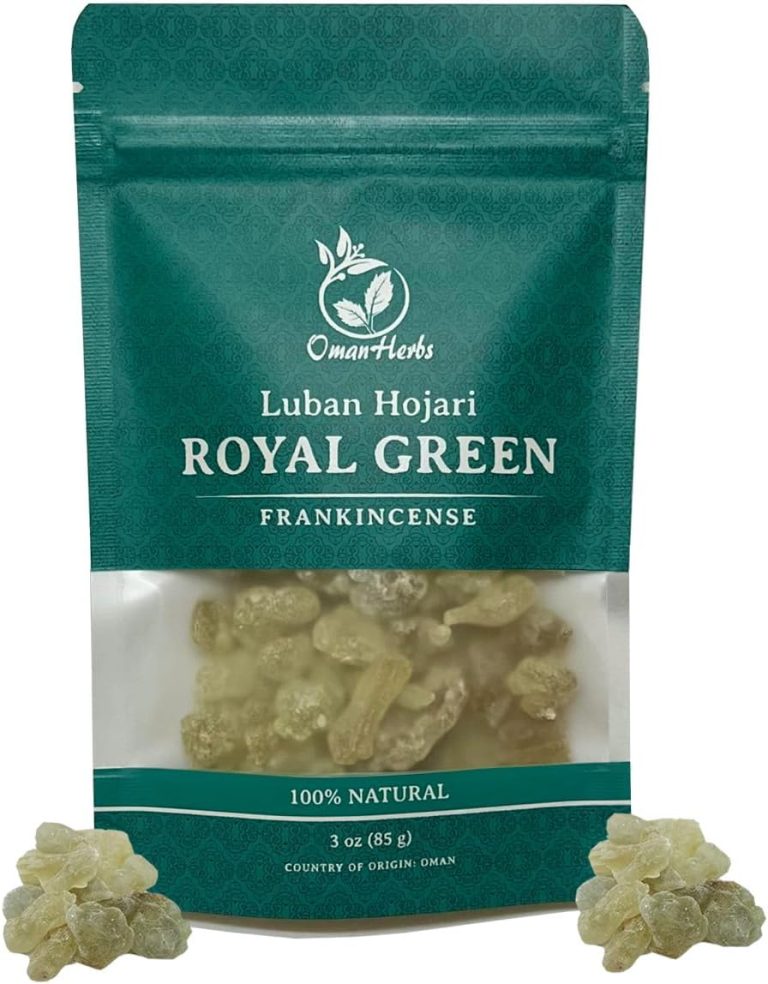 Royal Green Frankincense Hojari from Oman Boswellia Sacra Pure Incense...