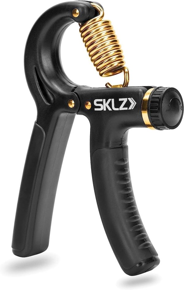 SKLZ Grip Strength Trainer Adjustable Resistance Trainer for Hand, Wri...