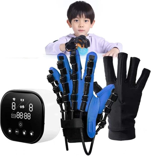 Smart Household Hand Rehabilitation Robot Gloves, Finger Straightening...
