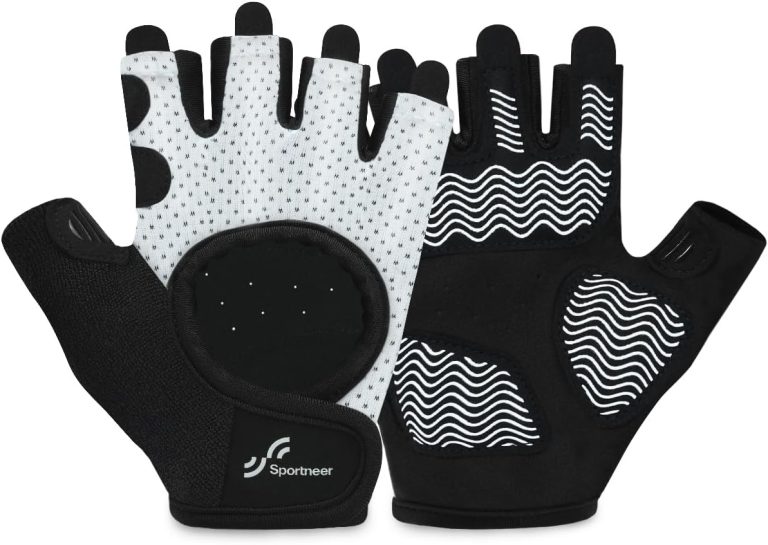 Sportneer Workout Gloves for Men & Women, Full Palm Protection Breatha...
