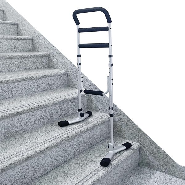 Stand Assist Aid for Elderly Adjustable Aluminum Assistive Device Port...