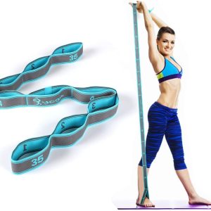 Stretch Strap, Elastic Yoga Stretching Strap, Multi-Loop for Physical ...