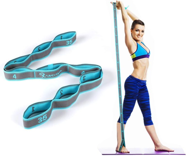 Stretch Strap, Elastic Yoga Stretching Strap, Multi-Loop for Physical ...