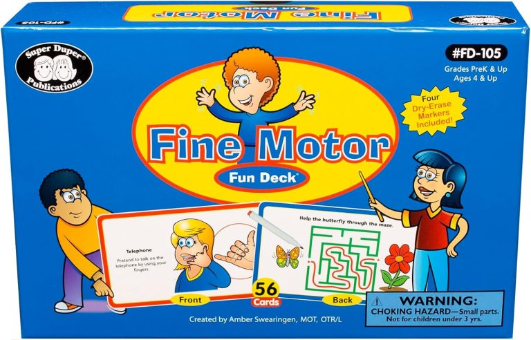 Super Duper Publications | Fine Motor Fun Deck | Hand Exercises and Pr...