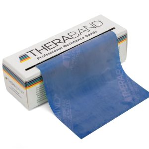 THERABAND Resistance Bands, 6 Yard Roll Professional Latex Elastic Ban...