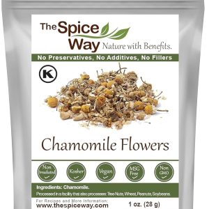The Spice Way Chamomile Flowers - (1 oz) Loose Dried Chamomile