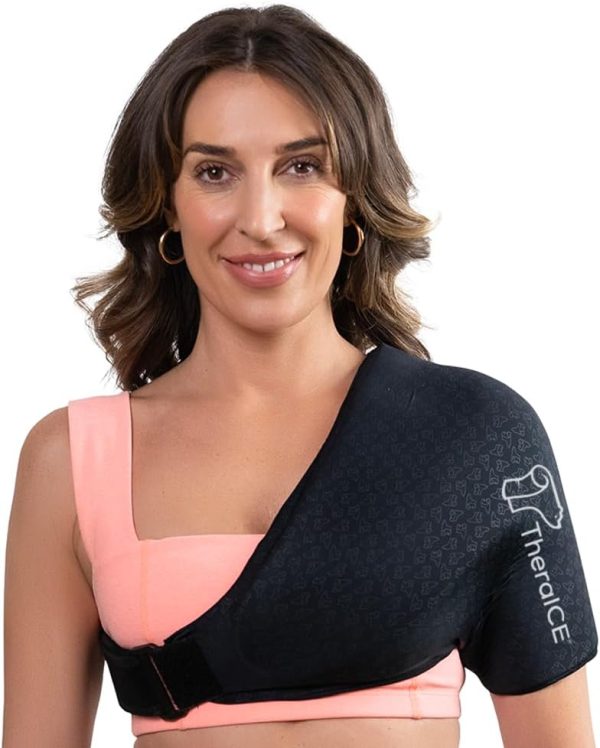 TheraICE Shoulder Ice Pack Wrap for Women & Men | Reusable Ice Pack fo...