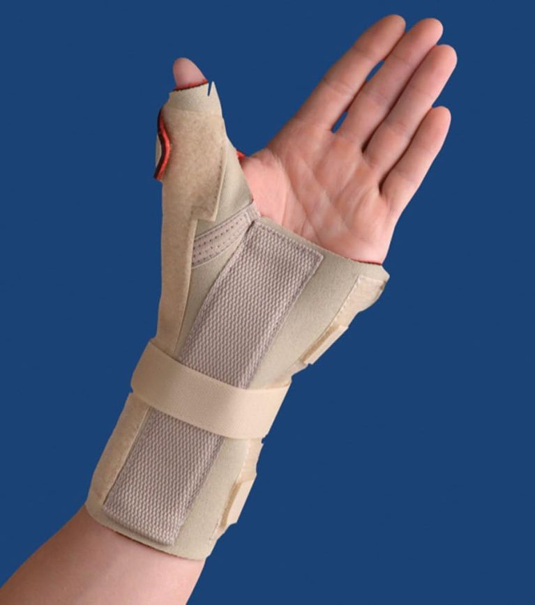 Thermoskin Carpal Tunnel Brace with Thumb Spica, 2X-Large 26-30cm, Lef...