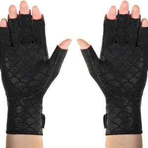 Thermoskin Premium Arthritic Gloves, Pair, Black, Thermoskin Premium A...