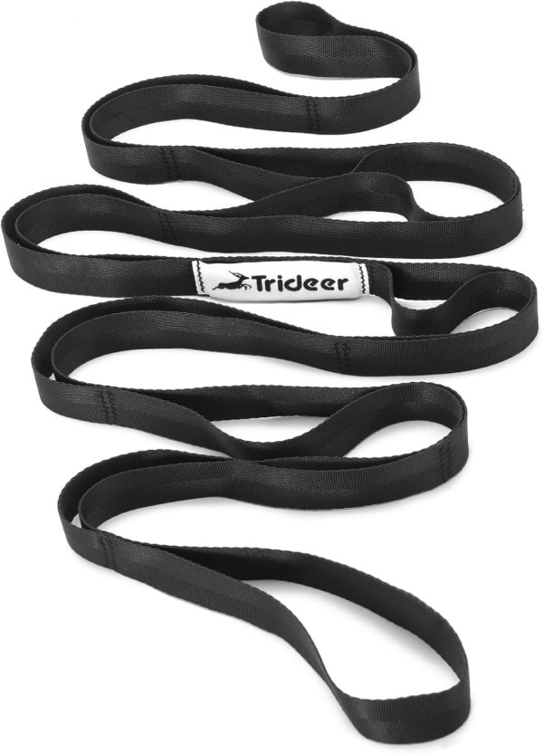 Trideer Stretching Strap Yoga Strap Physical Therapy for Home Workout,...
