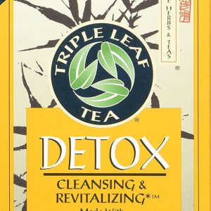Triple Leaf Tea Chinese Medicinal Detox Triple Leaf Tea Bag, 20 Count ...
