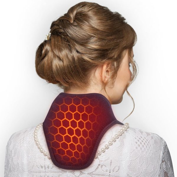 UTK Heated Wrap for Neck, Far Infrared Electric Weighted Neck Tourmali...