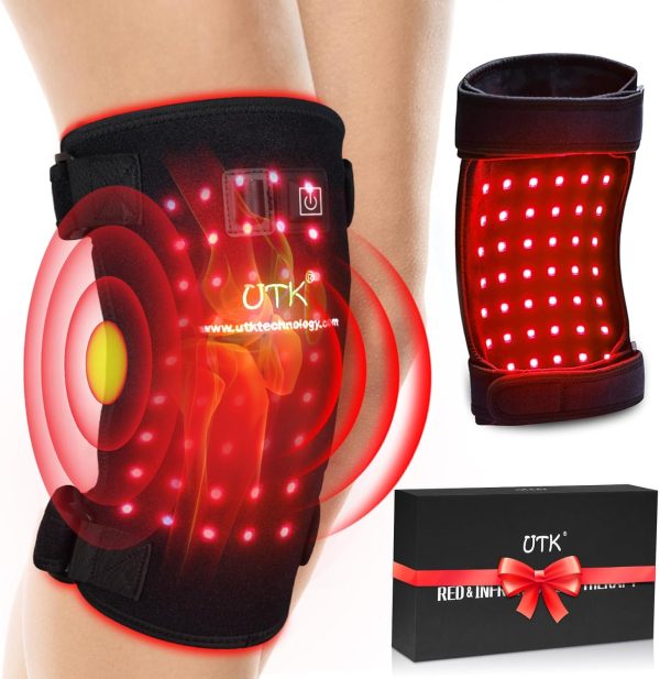 UTK Red Light Therapy for Body, 162Pcs 660nm Red Light & 54Pcs 850nm I...