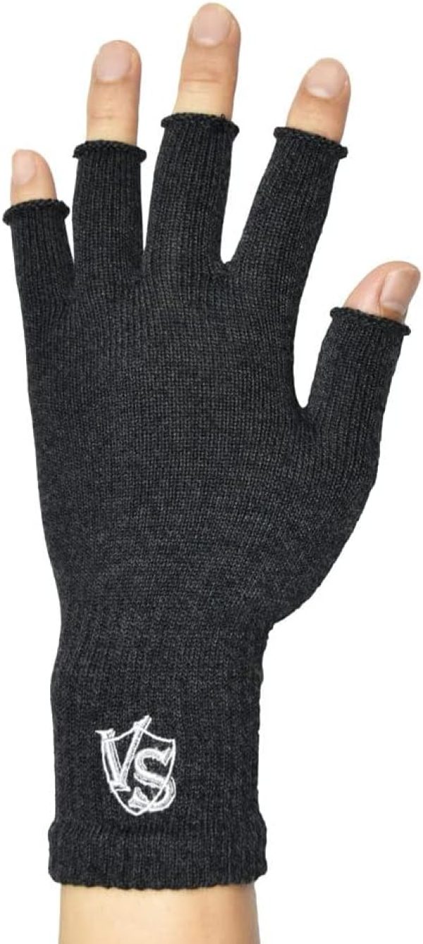 VITAL SALVEO Fingerless Recovery Gloves Stretchy Hands Office Unisex H...
