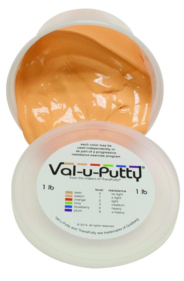 Val-u-Putty 10-3941 Exercise Putty, Peach, X-Soft, 1lbs