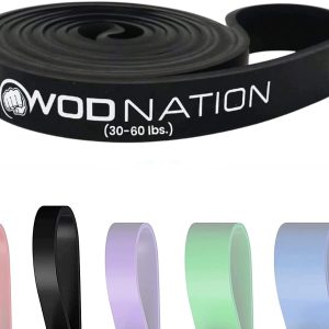 WOD Nation Pull Up Assistance Bands (10-175lbs Band) - Best for Pullup...