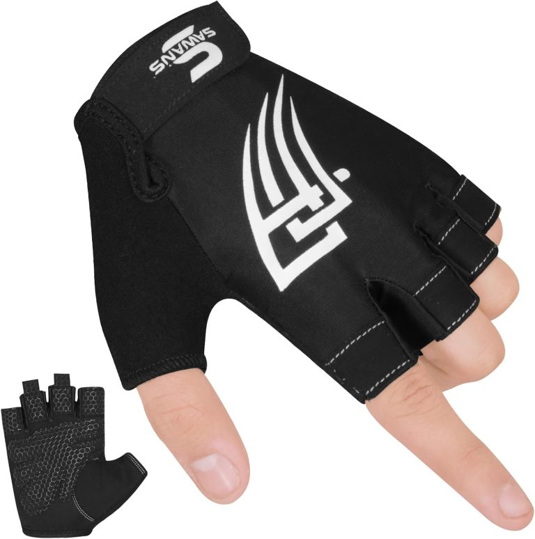 Weight Lifting Gym Gloves for Men and Women Workout Training Breathabl...