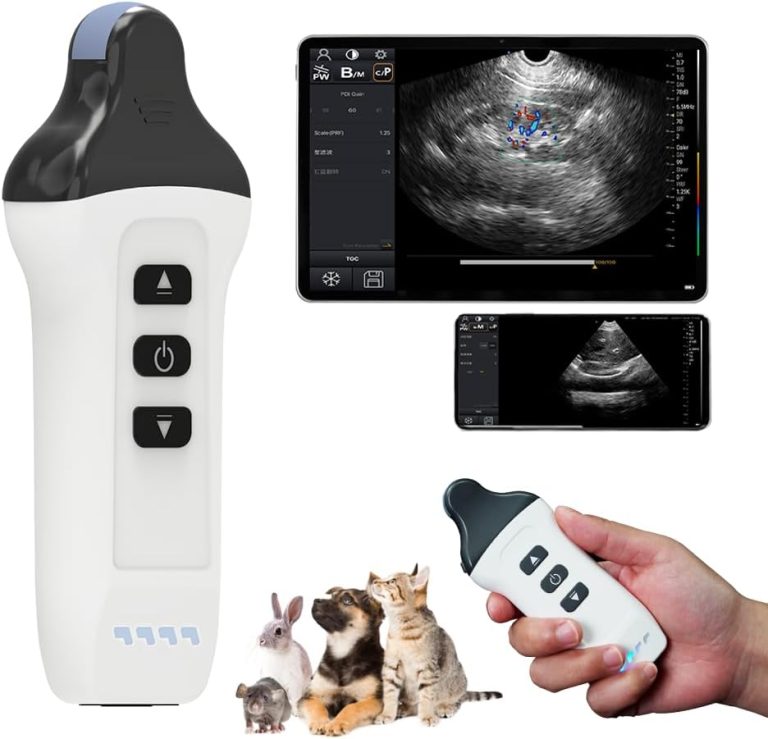 Wireless Color Doppler Ultrasound Machine 6.0MHZ Micro-Convex Probe, W...