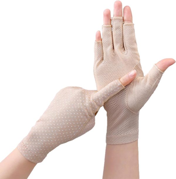 Women Driving Gloves Sun UV Protection Summer Outdoor Hiking UPF 50+ G...