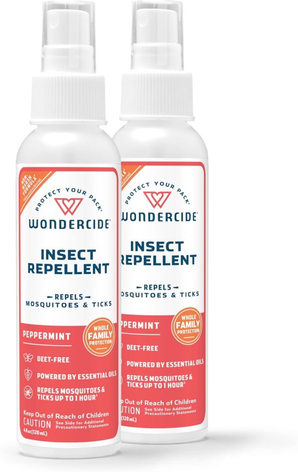 Wondercide - Mosquito, Tick, and Insect Repellent with Natural Essenti...