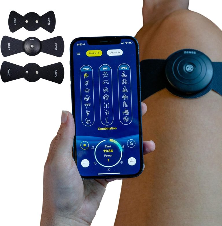 Z-PRO TENS & EMS Back Massager for Neck and Shoulder Pain Relief - Wir...