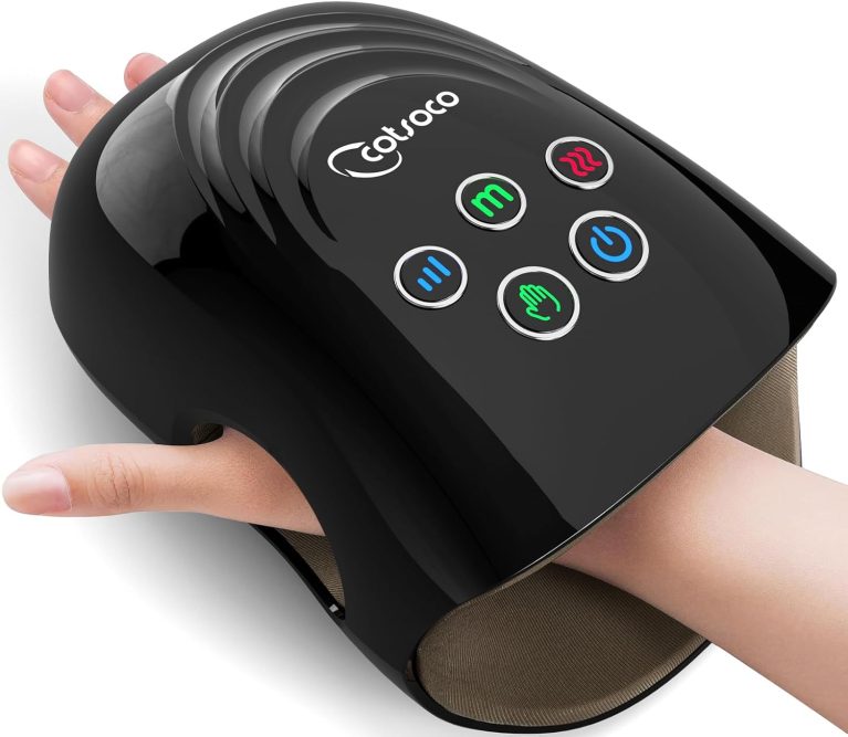 cotsoco Hand Massager with Heat and Compression for Arthritis and Carp...