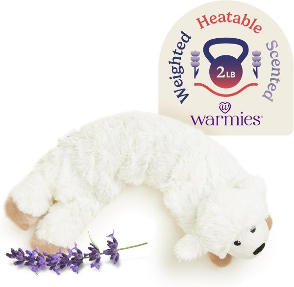 warmies Microwavable Neck & Shoulder Wrap - Heating & Cooling Plush Pa...