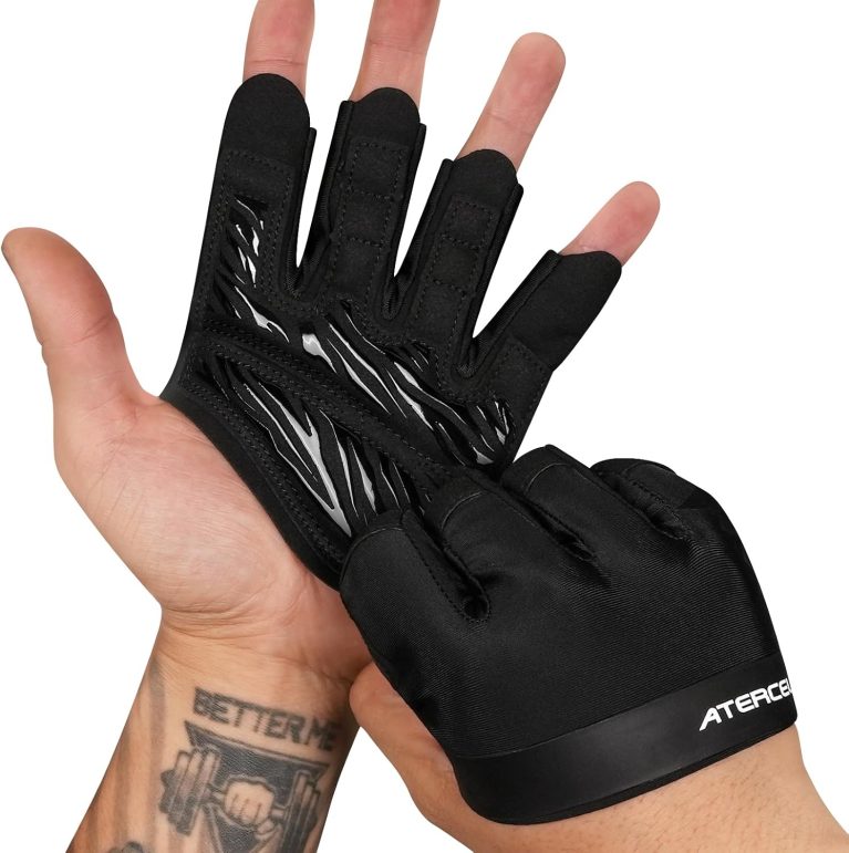 ATERCEL Gym Workout Gloves for Men Women, Weight Lifting Gloves with F...