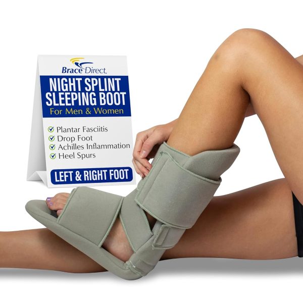 Brace Direct Padded Night Splint 90 Degree Sleeping Boot - Immobilizin...