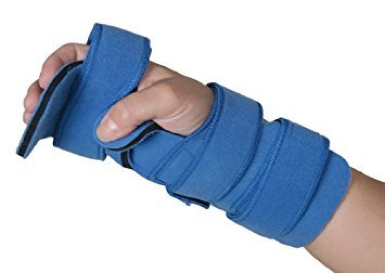 Comfyprene Hand Thumb, Adult Small, Light Blue, Neoprene
