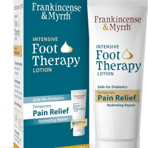 Frankincense and Myrrh Foot Pain Relief Cream - Intensive Foot Therapy...