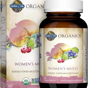 Garden of Life Organics Organic Multivitamin for Women - Womens Multi ...