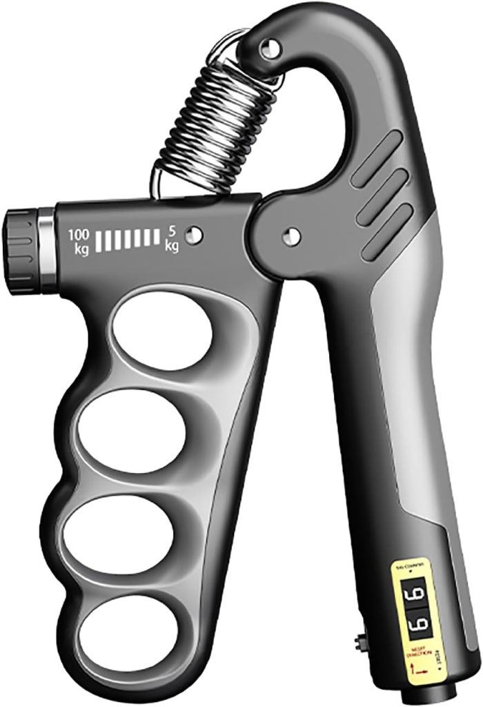 Grip Strength Trainer, Hand Grip Strengthener with Adjustable Resistan...