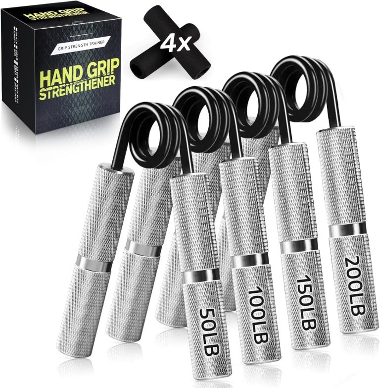 Hand Gripper Strengthener Set 50LB-300LB, Grip Strength Trainer (1/2/4...