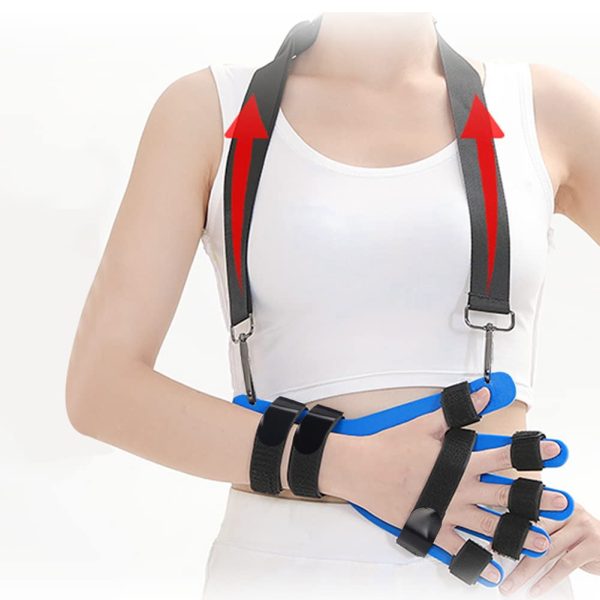 Hand Wrist Orthosis Separate, Breathable Finger Splint Fingerboard Fle...