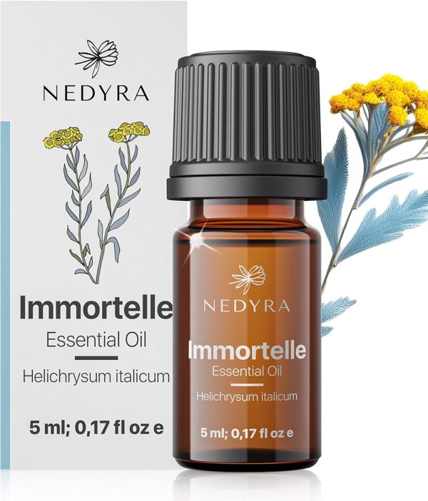 Helichrysum Oil for Skin and Face Care- Immortelle Essential Oil 100% ...
